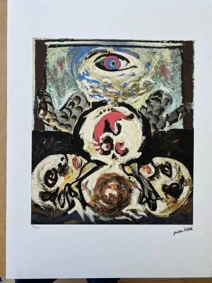 JACKSON POLLOCK! ,číslováno,signace!!!TOP,POP - Výtvarné umění