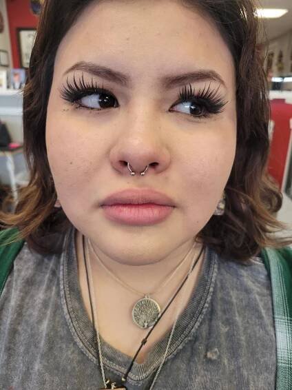 Septum piercing