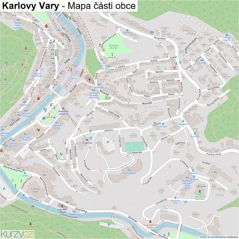 Karlovy Vary - mapy | Kurzy.cz