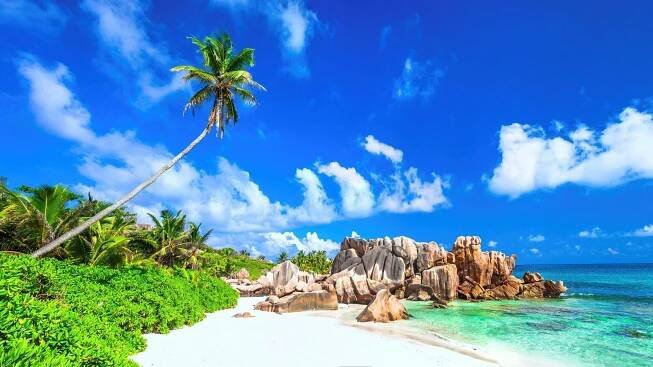 1920x1080 Wallpaper Summer, Beach, Rocks, HD, Nature
