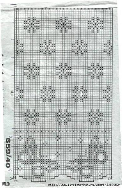 a cross - stitch pattern for a blanket