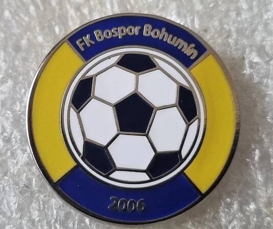FK BOSPOR BOHUMÍN, fotbal, ČESKO - Odznaky, nášivky a medaile