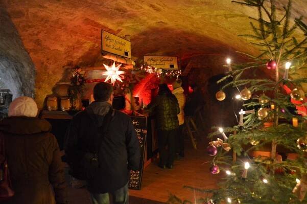 Občerstvení v kasematech na pevnosti Königstein