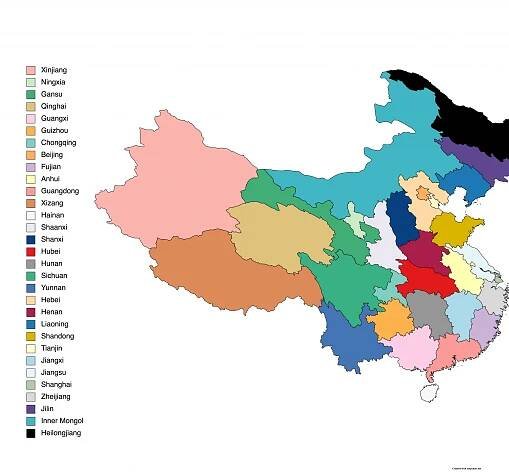 China mapamundi