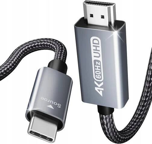 BENFEI USB-C na HDMI adaptér s 90cm kabelem (šedý)