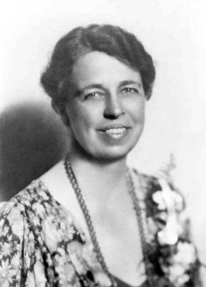 Eleanor Roosevelt byla první dámou USA od od března 1933 do dubna 1945.