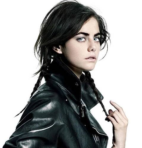 Kaya Scodelario Emo Style Wallpaper