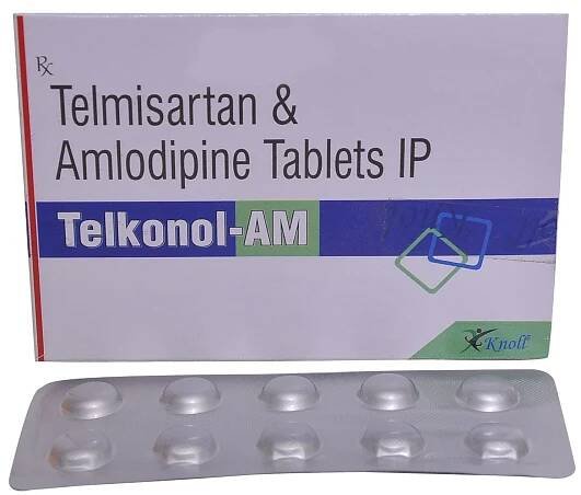 Telkonol AM 40mg/5mg Tablet