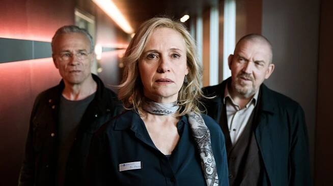 Místo činu - Bausünden - Z filmu - Klaus J. Behrendt, Alexandra von Schwerin, Dietmar Bär