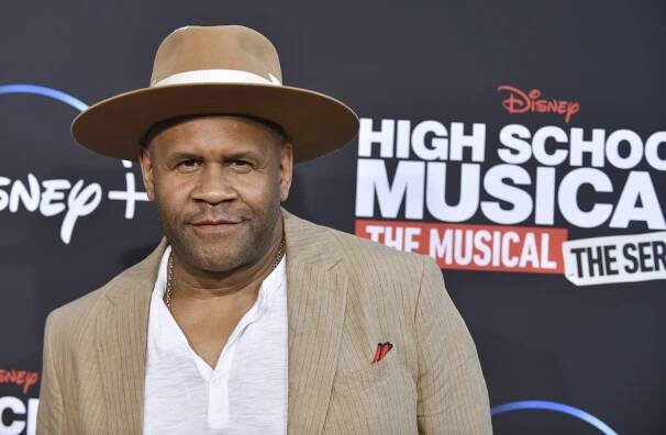 Actor Rondell Sheridan smiles on the red carpet. 