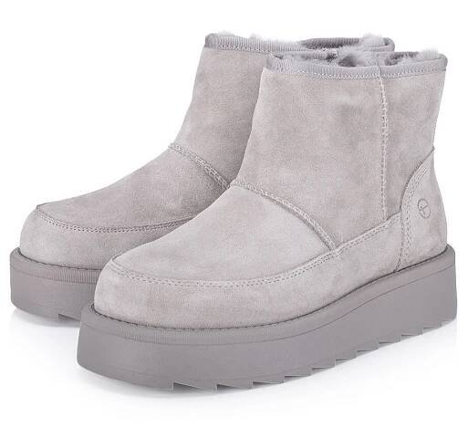 Dámská kotníková obuv TAMARIS 26818-43-200 šedá W4