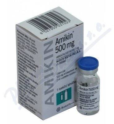 Amikin 500mg inj.1x2ml/500mg (BMS)