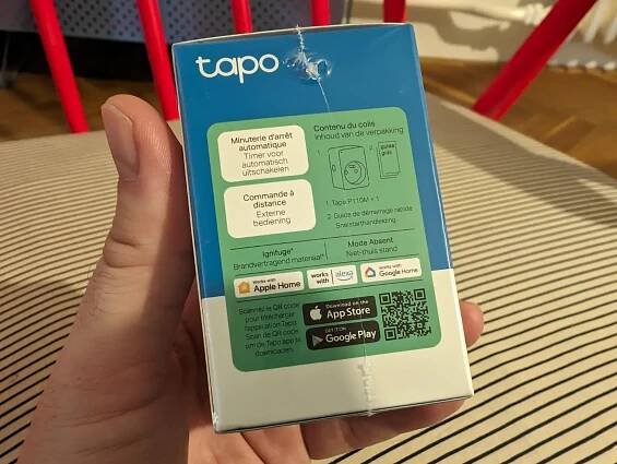 Chytrá zásuvka Tapo P110M od TP Link. Umí protokol Matter a taky změří spotřebu 5