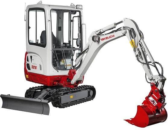 Bagr 2t TB 216 Takeuchi