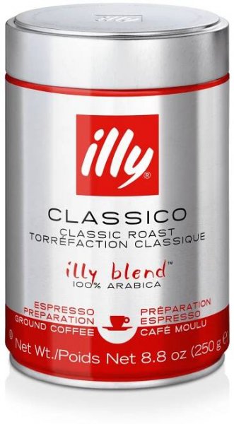 Illy mletá káva ⇒ 21 variant