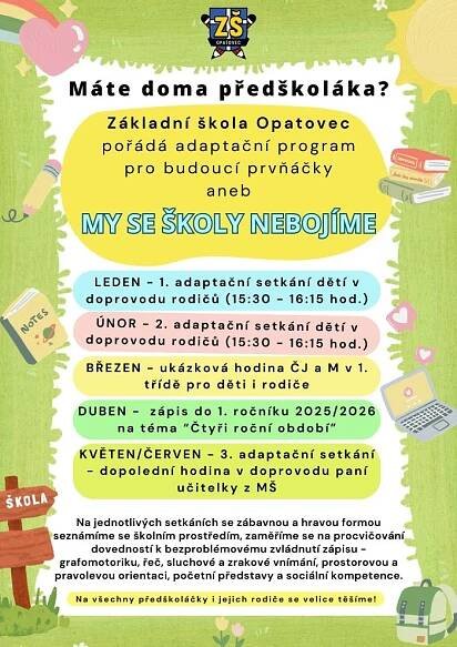 Adaptační program pro předškoláky