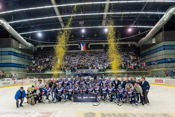 Rytíři Kladno – Dukla Jihlava 6:3 - Chomutov 25. dubna 2022.