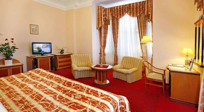 Hotel Ensana Hvězda - Imperiál - Neapol Mariánské Lázně Pokoj fotografie