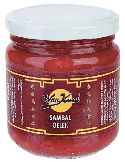 Wan Kwai Sambal Oelek rot Vergleich