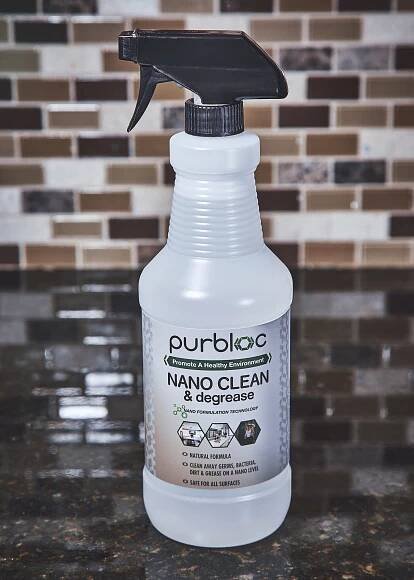 NANO CLEAN and degrease trigger spray
