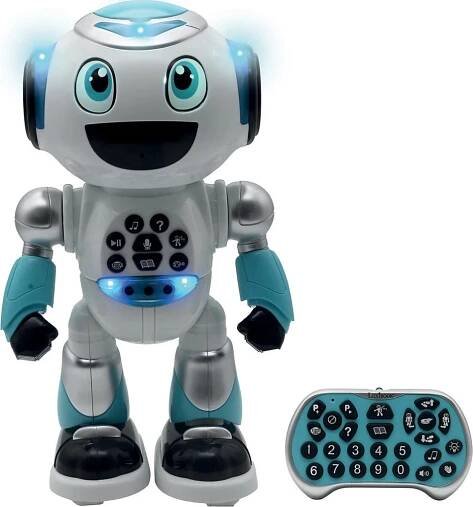 Lexibook Mluvící robot Powerman Advanced se světelnými efekty dálkové ovládání