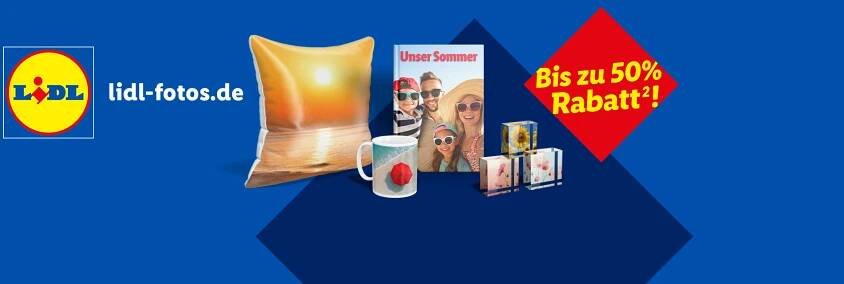 Jetzt mit Lidl-Fotos bis zu 50% Rabatt.