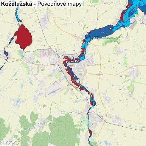Koželužská - mapy | Kurzy.cz