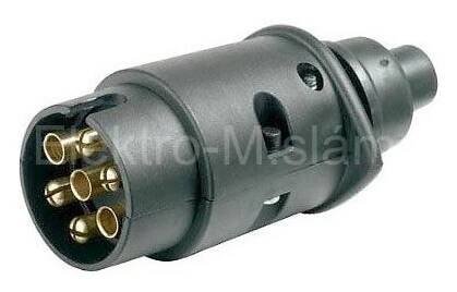 Konektor 7pin plast autopřívěs D480