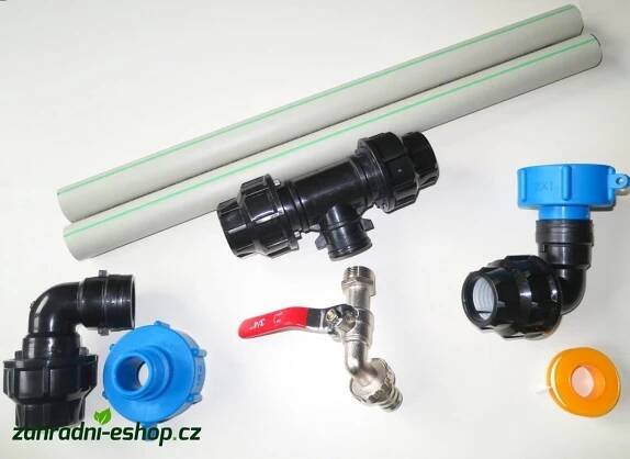Propojení IBC 2ks - výstupní ventil 3/4" | Zahradni-eshop.cz