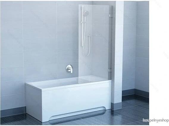 Ravak BVS1-80, 800 x 1500 mm, jednodílná pevná, transparent 7U840A00Z1