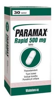 PARAMAX RAPID 500 MG - Souhrnné informace