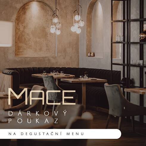 Degustační menu pro 2 osoby - MACE Restaurant Tábor