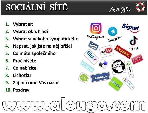 KONTAKTOVANÍ na sociálních sítích
