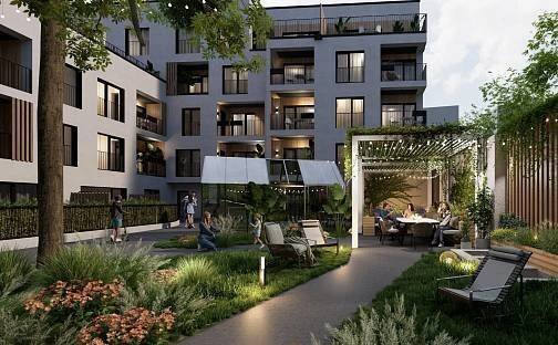 Nový pasivní byt 2+kk s lodžií v projektu Terra Barrandov, Praha 5