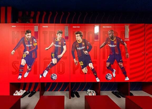 Caroline Blanchet - FC BARCELONA - LOCKER ROOM