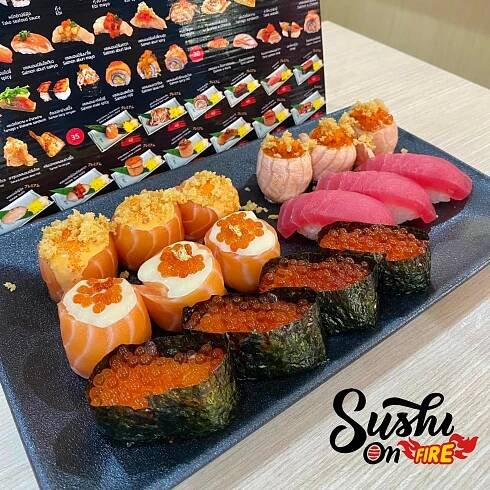 Sushi On Fire - FRANZBIZ