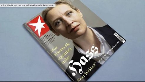 SIERING: Jak se z jedné Alice dělá Führer v sukni aneb Německo debatuje, kdo smí být na obálce
