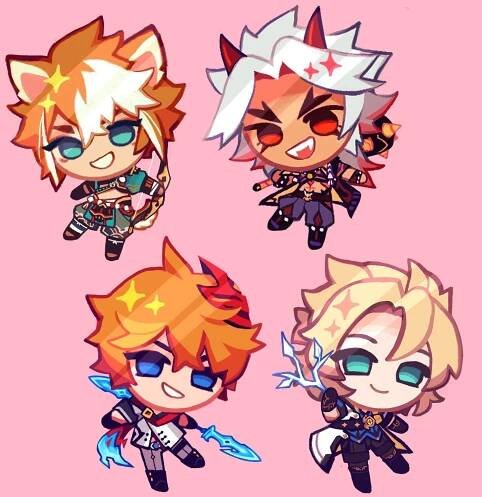 PREORDER mini Genshin Cookie Charm