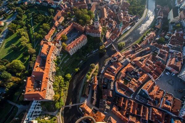 FOTO: Balonem nad Krumlovem. To byl zážitek