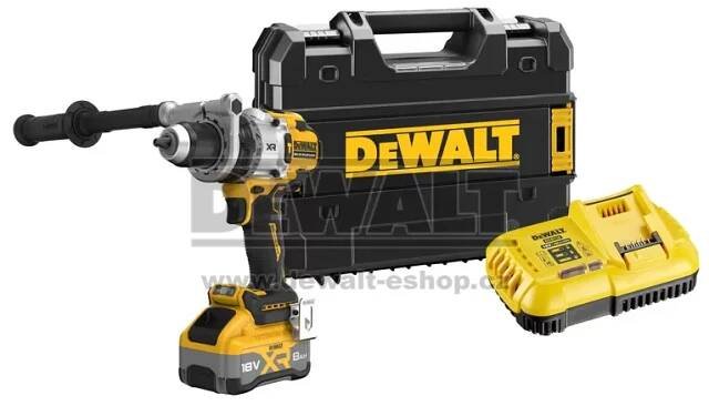 Aku vrtačka s příklepem DeWalt DCD1007WW1T, 18V, 1x8,0Ah