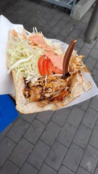 Turecký kebab foto 2