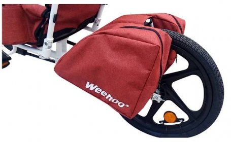 WeeHoo Thrill jednostopý dětský vozík za kolo