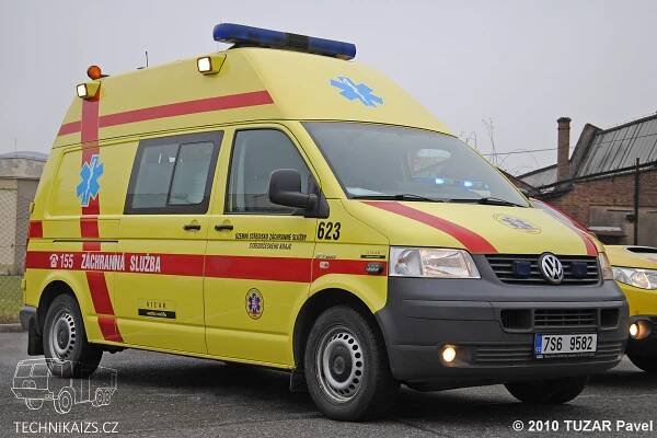 ZZS SČK - Brandýs nad Labem - XX - RZP 623 - VW T5 - TECHNIKAIZS.cz