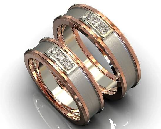 Stunning Matching Rings - His And Hers Couple Ring Sets