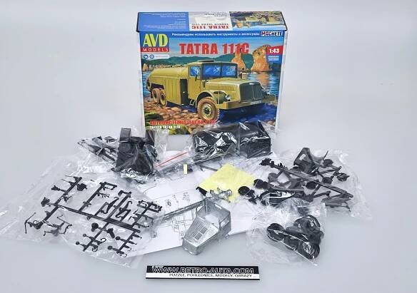 Tatra 111 C KIT Stavebnice AVD 1:43