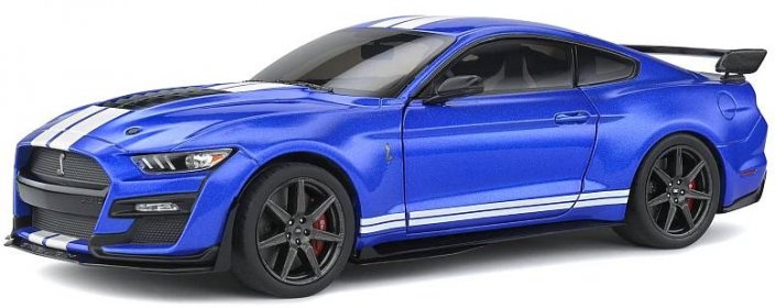 Ford Mustang GT500 Fast Track Ford Performance 2020 blue 1:18 Solido