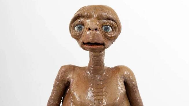 Ouch! Carlo Rambaldi's original screen-used 'E.T.' model might reach $1 million at Sotheby's auction