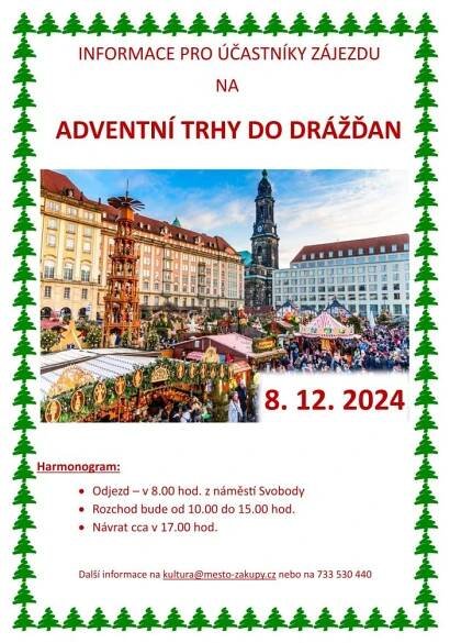 Zájezd na adventní trhy do Drážďan 1