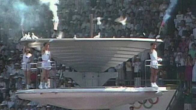 Slavnostní zahájení XXIV. letních olympijských her Soul 1988 - Archiv Z
