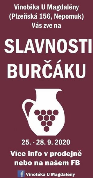 Slavnosti burčáku | NEPOMUK – poutní město, rodiště sv. Jana Nepomuckého